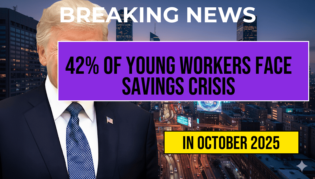 42% of Younger Workers Face Retirement Savings Crisis with No Extra Cash Amid Financial Vortex