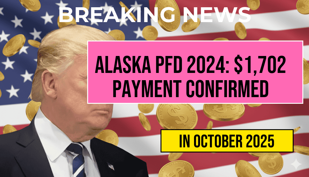 Alaska PFD for 2024 Set at $1,702, 2025 Confirmed at $1,000 — Find Out When Payments Will Be Made