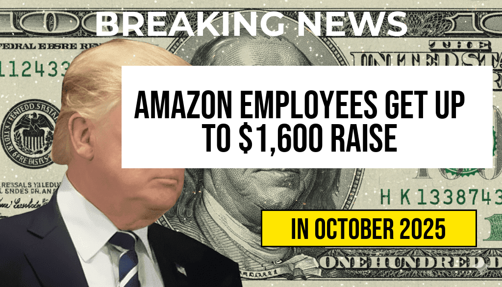 Amazon Employees to Receive Annual Salary Boost of Up to $1,600