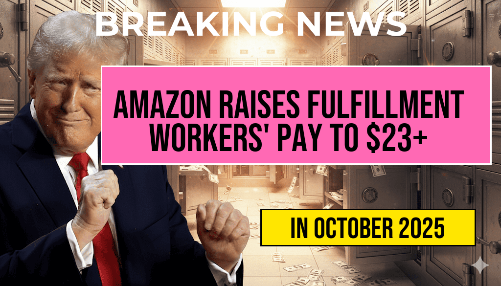 Amazon Invests $1.1 Billion, Raising Fulfillment Workers’ Average Pay to Over $23 an Hour