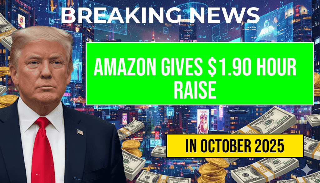 Amazon Offers $1.90 Per Hour Raise to Reward Longstanding Employees This Month
