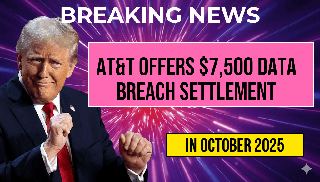 AT&T Offers $7,500 Payment to Everyone in $177 Million Data Breach Settlement – Apply Now!