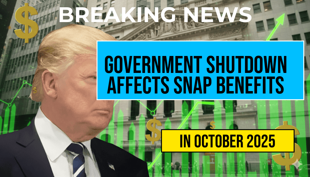 Government Shutdown Impacts SNAP Benefits: What to Expect for Food Stamps?