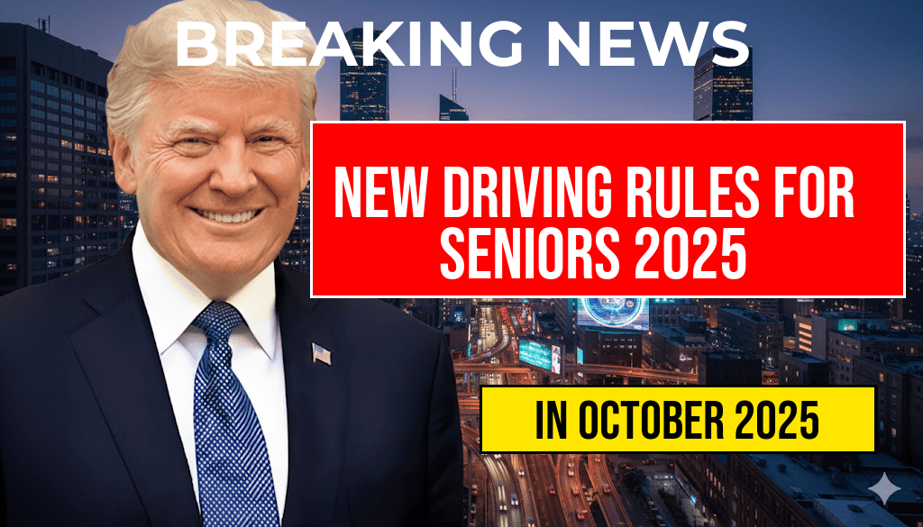 New Driving License Regulations for Seniors Over 70 in Canada to Take Effect October 2025