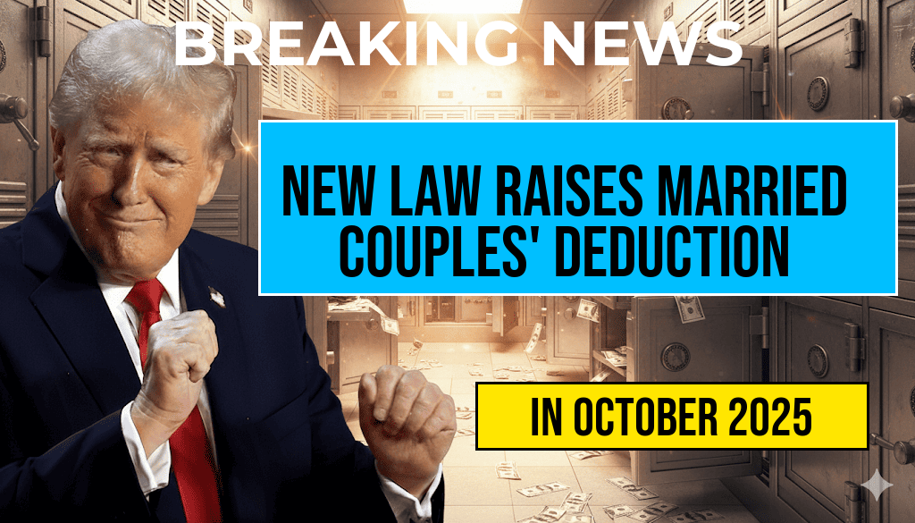 New Law Boosts Standard Deduction for Married Couples to $31,500.