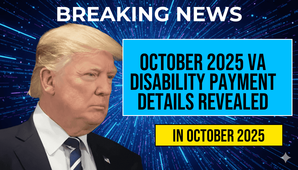 October 2025 VA Disability Payment of $4,196: Eligibility Requirements and Full Payment Schedule Revealed