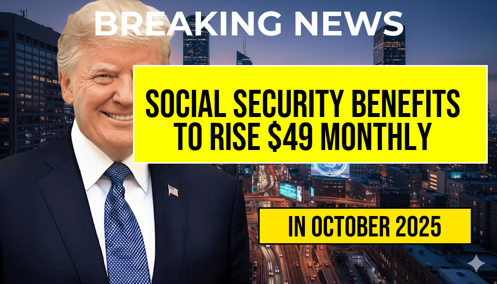 Social Security Benefits Set to Rise by At Least $49 Monthly in 2025