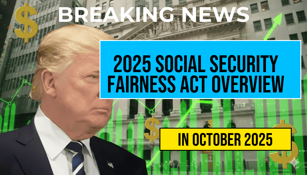 Social Security Fairness Act 2025: Eligibility, Payment Dates, and Amounts Explained