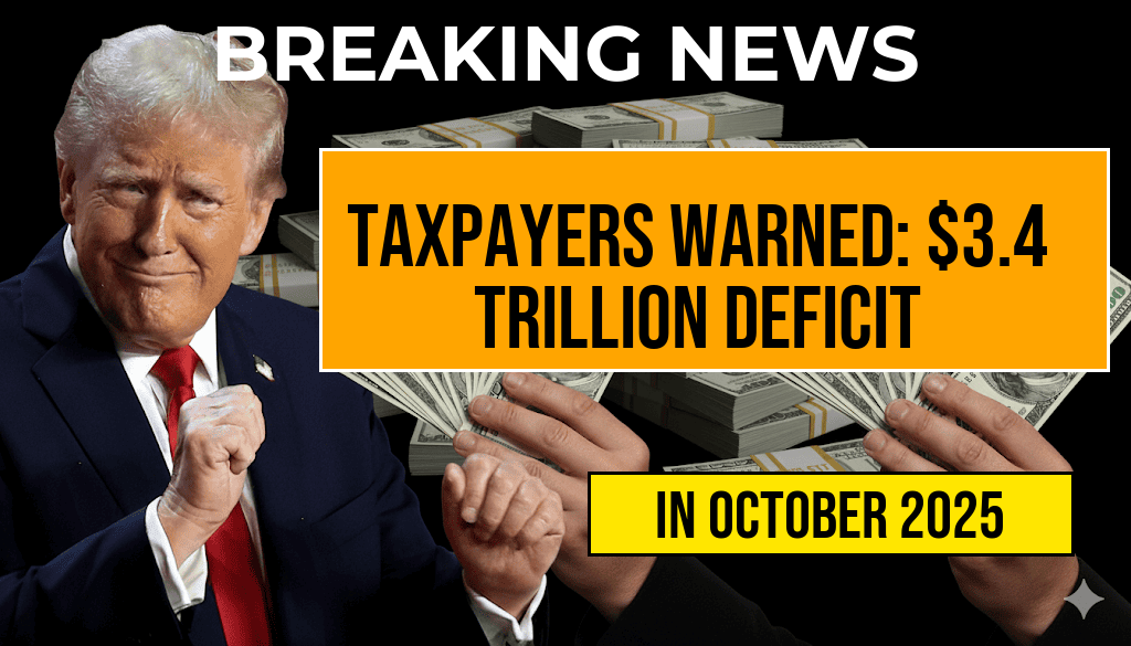 Taxpayers Alert: ‘One Big Beautiful Bill’ Expected to Increase Deficit by $3.4 Trillion.