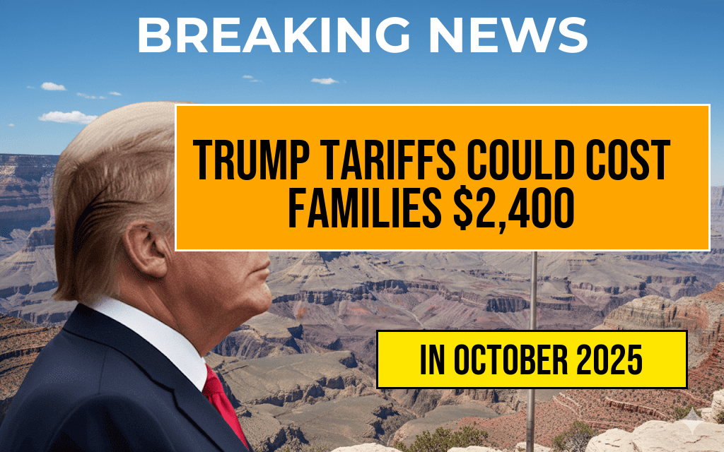 Trump Tariffs May Burden Families with an Annual Cost of $2,400: Understanding the ‘Turbulence Tax’ Breakdown.