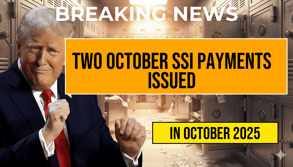 Two SSI Payments to Be Issued by Social Security in October